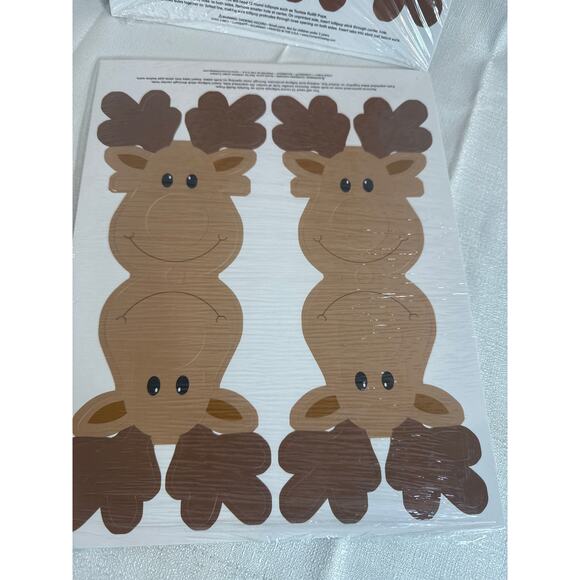 Holiday Reindeer lollipop tootsie pop holders -sealed total 24 - Picture 2 of 3